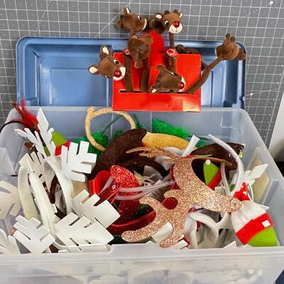 Tub Full of Head Bands for the Holidays 