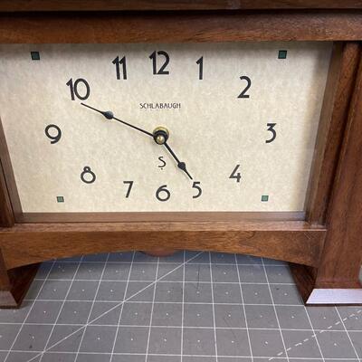 SCHLAVAUGH & SONS Clock LOVELY!!!