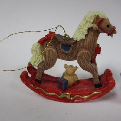 Rocking Horse Christmas Decorations