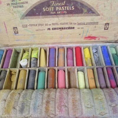 Grumbacher Pastels - Water Color Set
