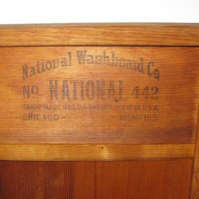 MS Vintage Midget Washboard For Kitchen Sink National #442