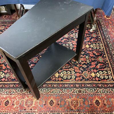 Black End Table 