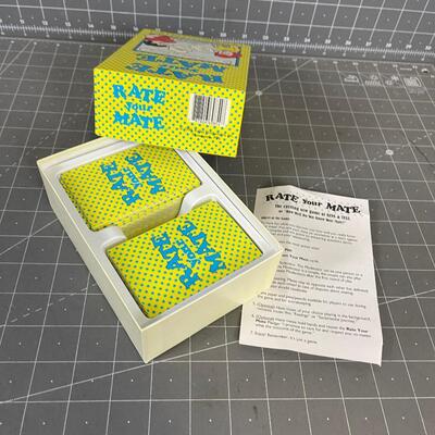 Rate your Mate, Exciting New Game 