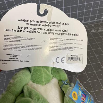 Webkinz Plush Toy Turtle 