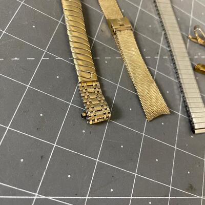 Tie Clips and Watch Bands, Mens Jewelry 