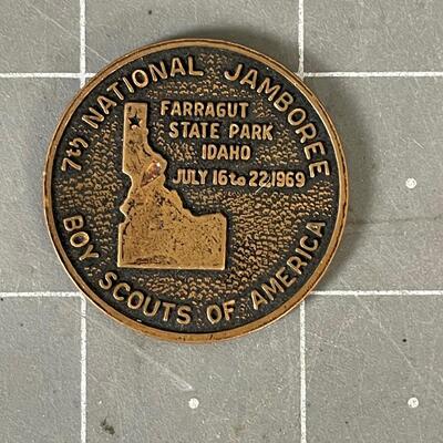 Boyscouts 7th National Jamboree Coin 1969 