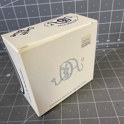 Blue Delph Salt and Pepper Dutch Pair