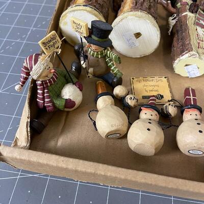 Resin Christmas Figurines 