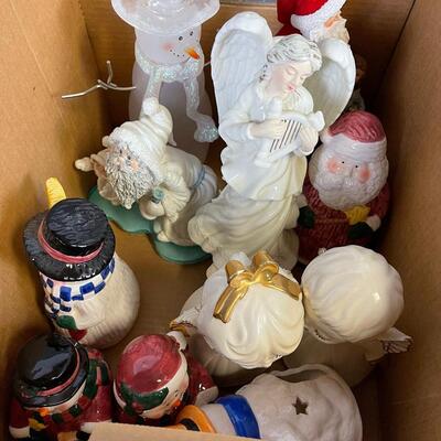 Box of Snowmen and Angles. 