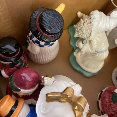 Box of Snowmen and Angles. 