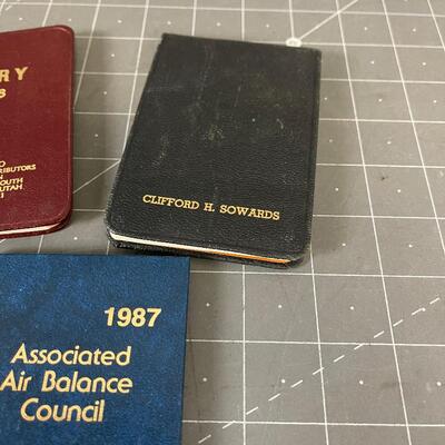 Vintage Pocket Diaries