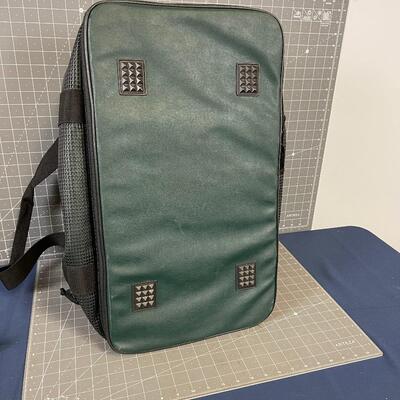 Gym Bag, Tote, Vinal Bag - All in one (green)