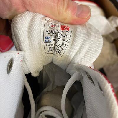 Brand New Football Cleets Rebok Red & White 