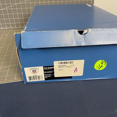 Brand New Football Cleets Rebok Blue and White