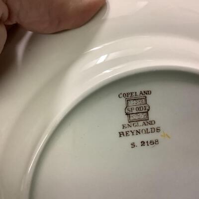A - 507 Vintage Spode Dinnerware 2188, Copeland, Reynolds, England  ( 88 pcs )