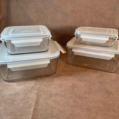 Lot 8. Glass Food Storage Containers