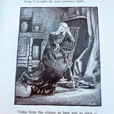 AA    ANTIQUE BOOKLET DATED 1884 "ROCK ME TO SLEEP MOTHER"