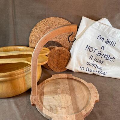 Lot 23. Kitchen Wood Misc