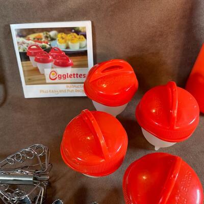 Lot 30. Kitchen Misc with Egglettes