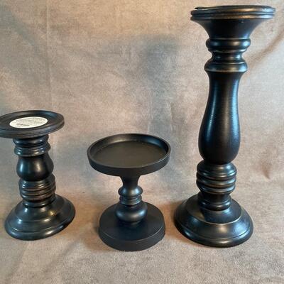 Lot 32. Set of 3 Candle Stands