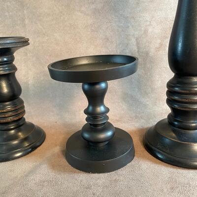 Lot 32. Set of 3 Candle Stands