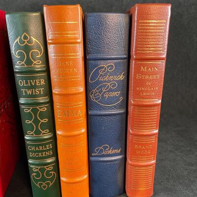 Lot 37. Set of 7 Easton Press Classic Books