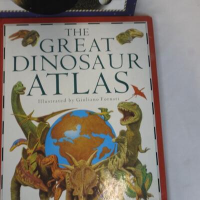 6 pc. Nonfiction, Science books, Our Solar System-The Great Dinosaur Atlas