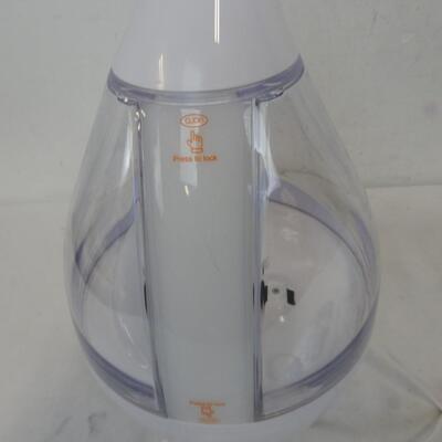 Crane Humidifier Used, Only Works on Medium Doesn't Lock Together