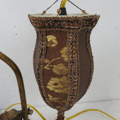 Elephant Hanging Nightlight Lamp, Works, Tusk Damaged