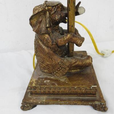 Elephant Hanging Nightlight Lamp, Works, Tusk Damaged
