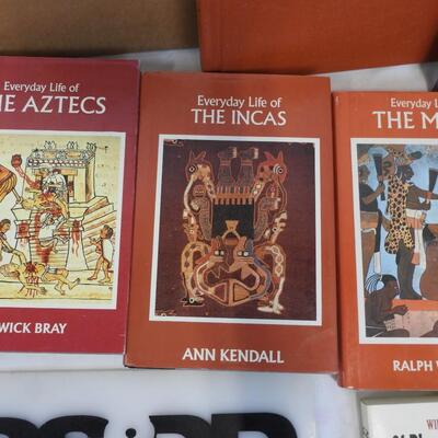 12 Books, Discovering Man's Past, The Aztecs, Greek Civilization, The Maya