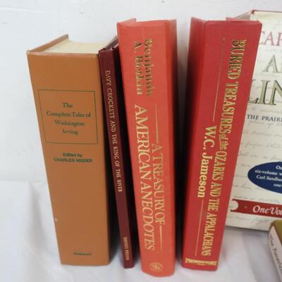 7 Book Lot: Old American Lot: The American West to The American President