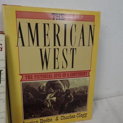 7 Book Lot: Old American Lot: The American West to The American President