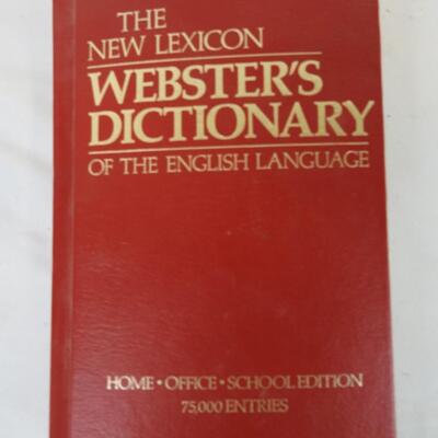 Vintage Education Tool Books: Webster's Elementary Dictionary to Word Origins