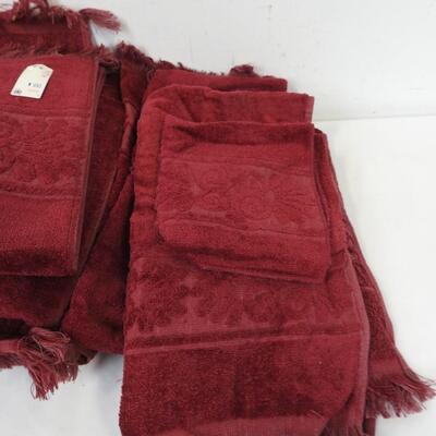 Cannon Monticello Towels: 3 Hand Towels, 2 Washclothes, 4 Towels