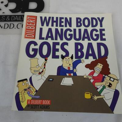 4 Dilbert Comics Books and Flip Books: 365 Daily Comics, 2005 Calendar