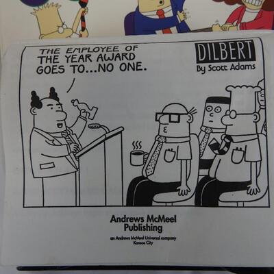 4 Dilbert Comics Books and Flip Books: 365 Daily Comics, 2005 Calendar