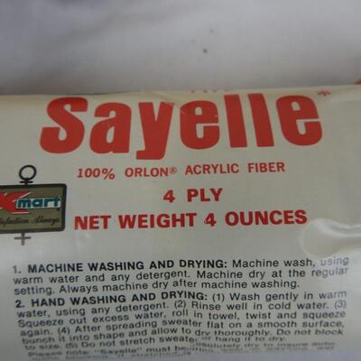 10 Rolls of Sayelle Camel 4 Ply Yarn