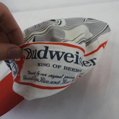 Where's the Beef? 1984 Wendy's Collectible Hat, Budweiser Hat