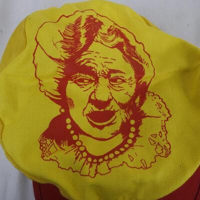 Where's the Beef? 1984 Wendy's Collectible Hat, Budweiser Hat