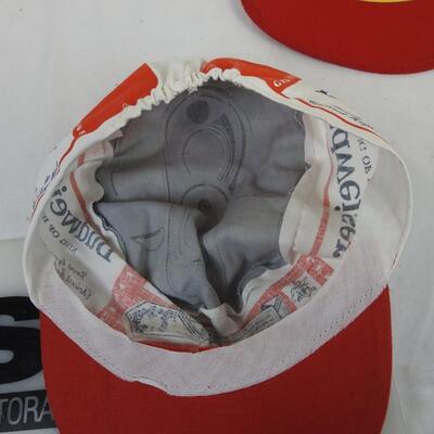 Where's the Beef? 1984 Wendy's Collectible Hat, Budweiser Hat