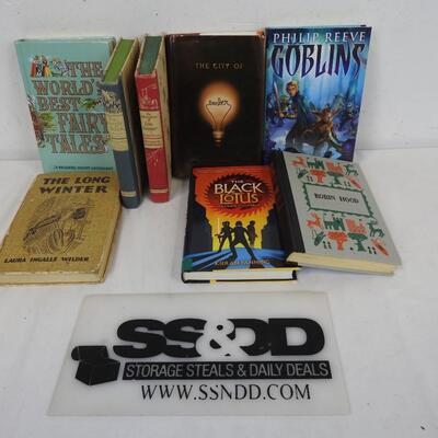 8 Classic Fiction Books:The Jungle Book to The Adventures of Tom Sawyer