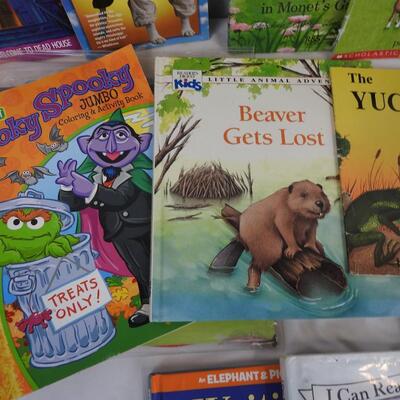 18 Kids Books: Fox In Socks, Sesame Street, Hercules, Balto, Dizzy Dinosaur
