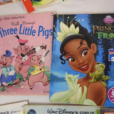 18 Kids Books, Disney, The Little Mermaid, Golden Books, Toy Story