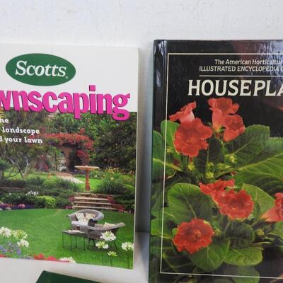 5 Non-Fiction Books on Gardening and Flowers, lawnscaping, houseplants