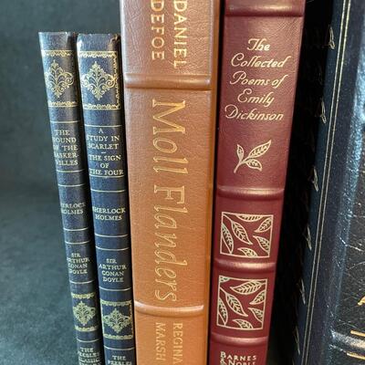 Lot 38. Leather-bound Classic Books