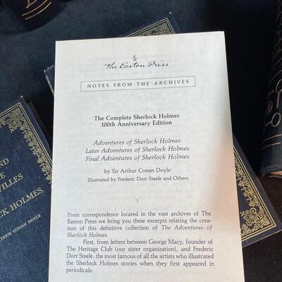 Lot 38. Leather-bound Classic Books