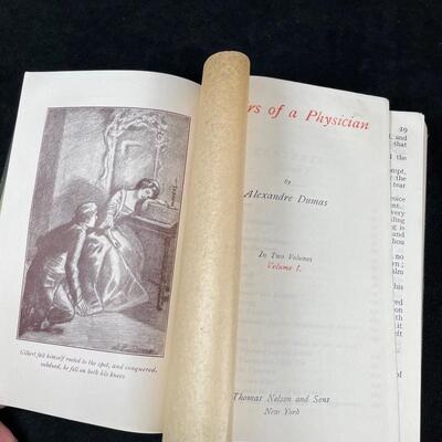 Lot 39. Six Vintage Leather-bound Classic Books