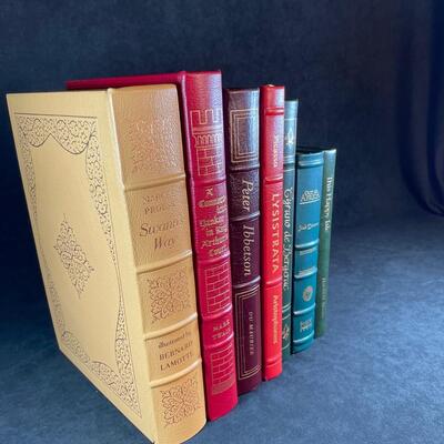 Lot 42. Leather-bound Classic Books