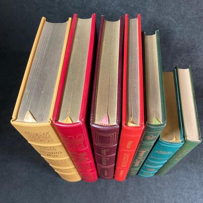 Lot 42. Leather-bound Classic Books
